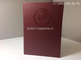 Диплом о высшем образовании СССР с отличием до 1996 года